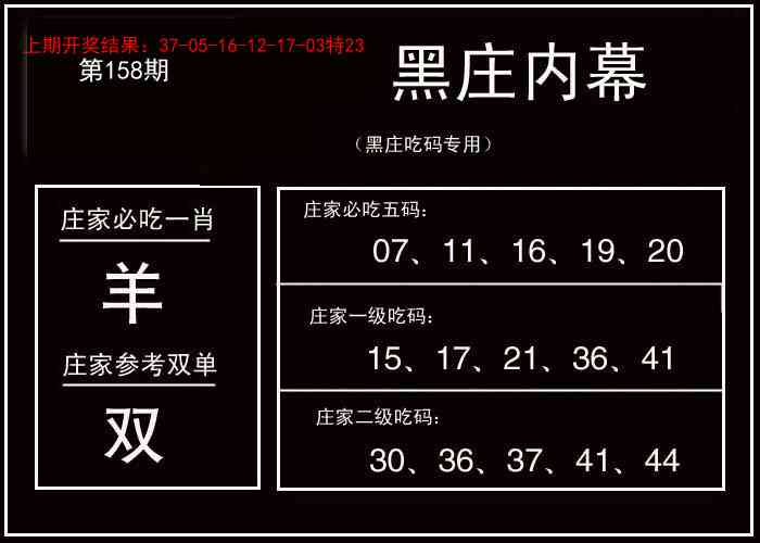 158期黑庄内幕[图]