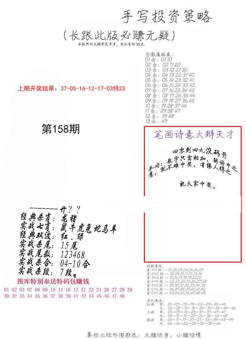 158期手写投资策略[图]