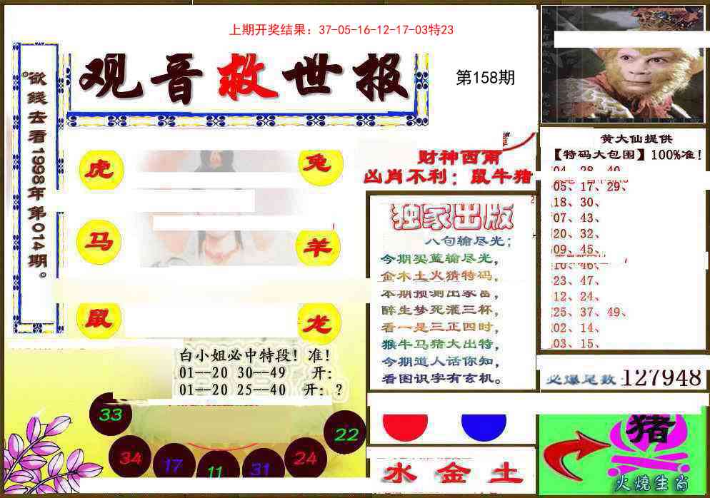 158期(另)观音救世密报[图]