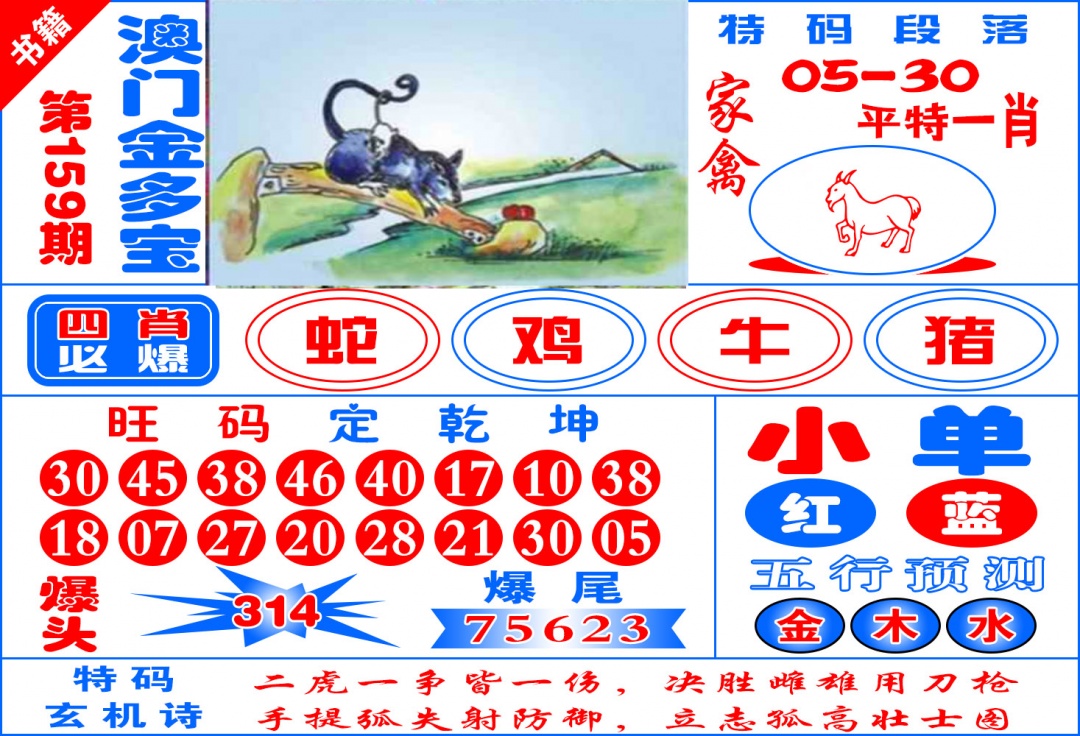 159期澳门金元宝[图]