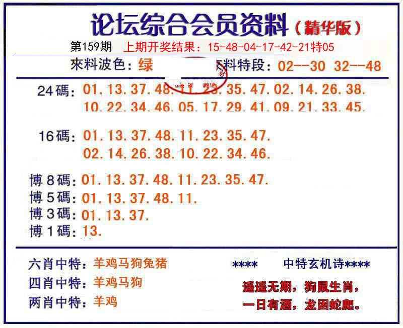 159期综合会员资料[图]