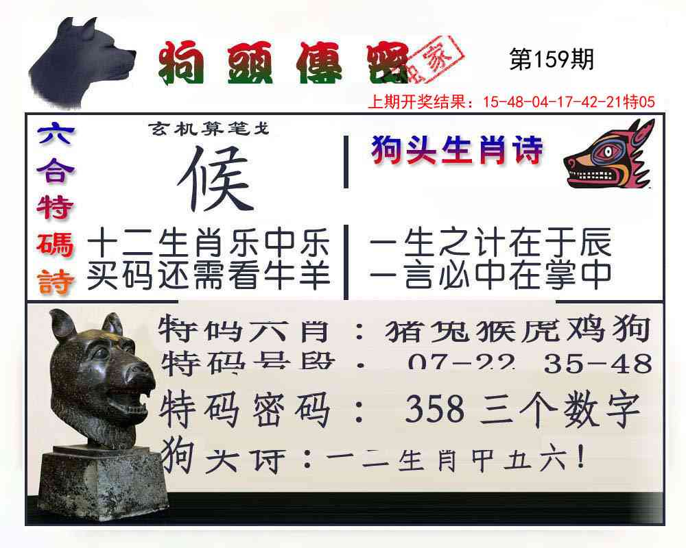 159期狗头传密[图]