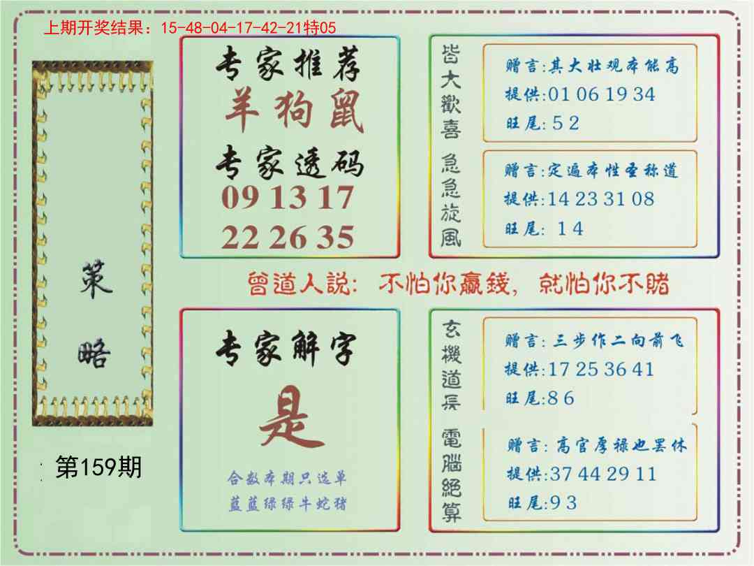 159期策略[图]