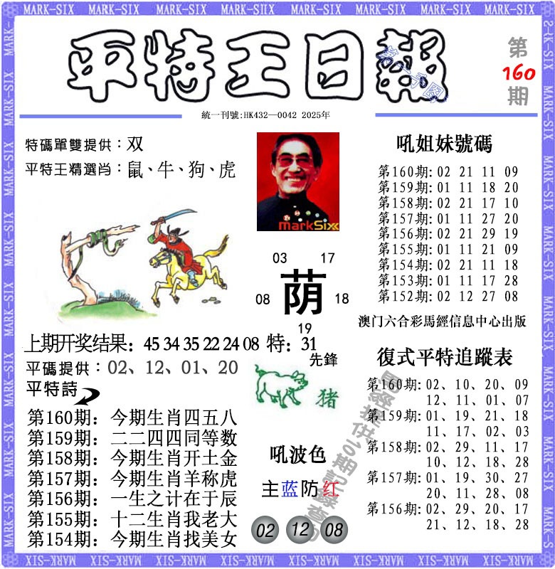 160期平特王日报[图]