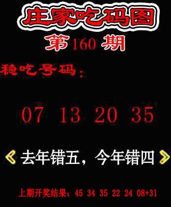 160期庄家吃码图[图]