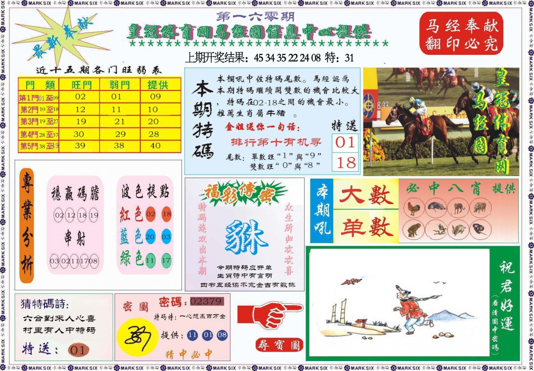 160期体育网马经图[图]
