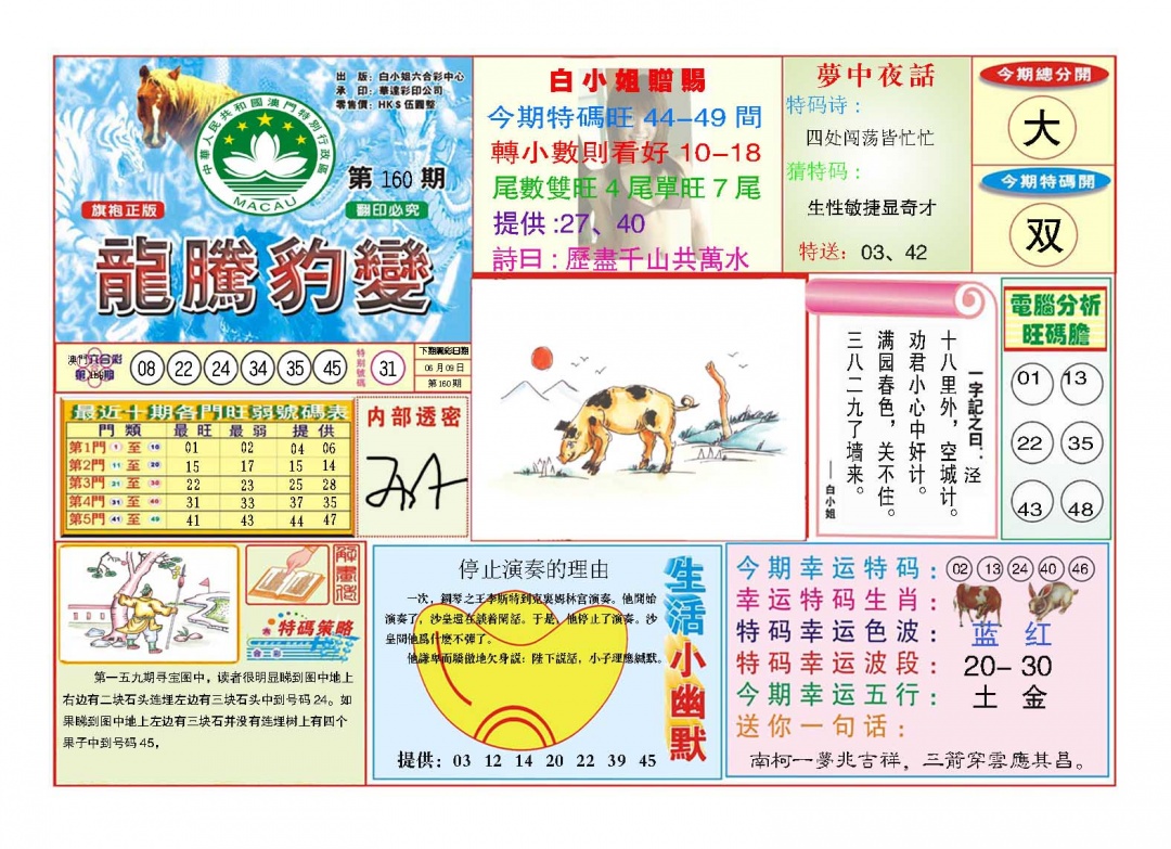 160期龙腾豹变[图]