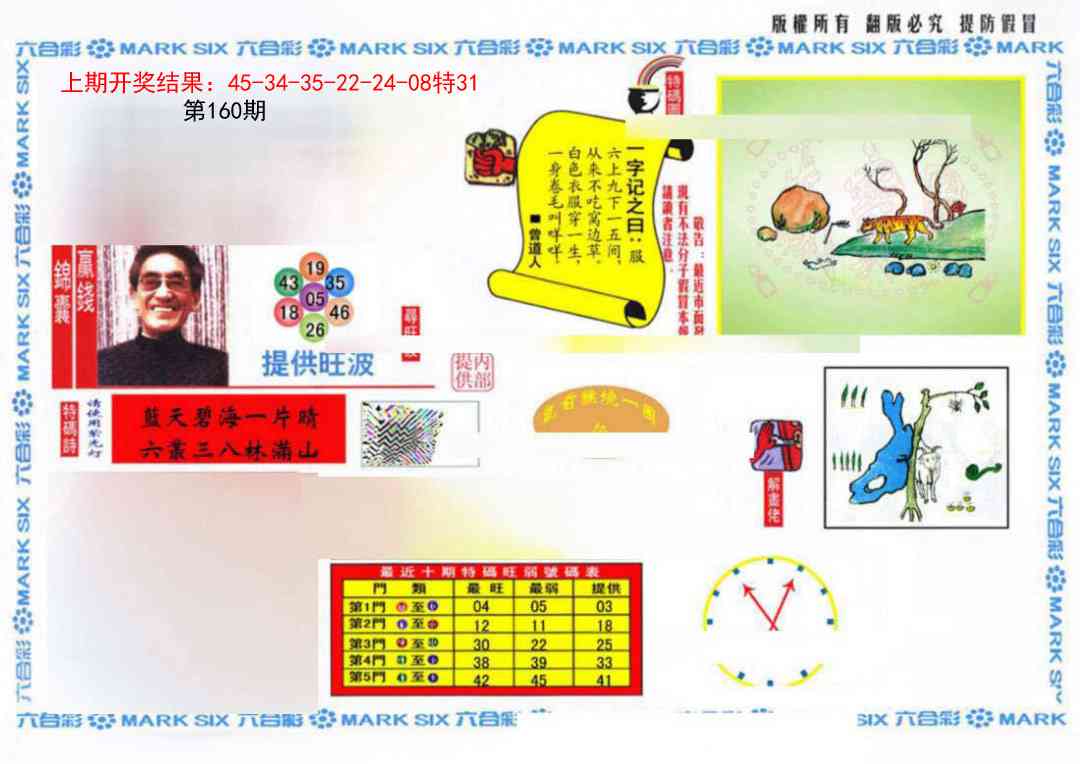 160期心水特码(信封)[图]