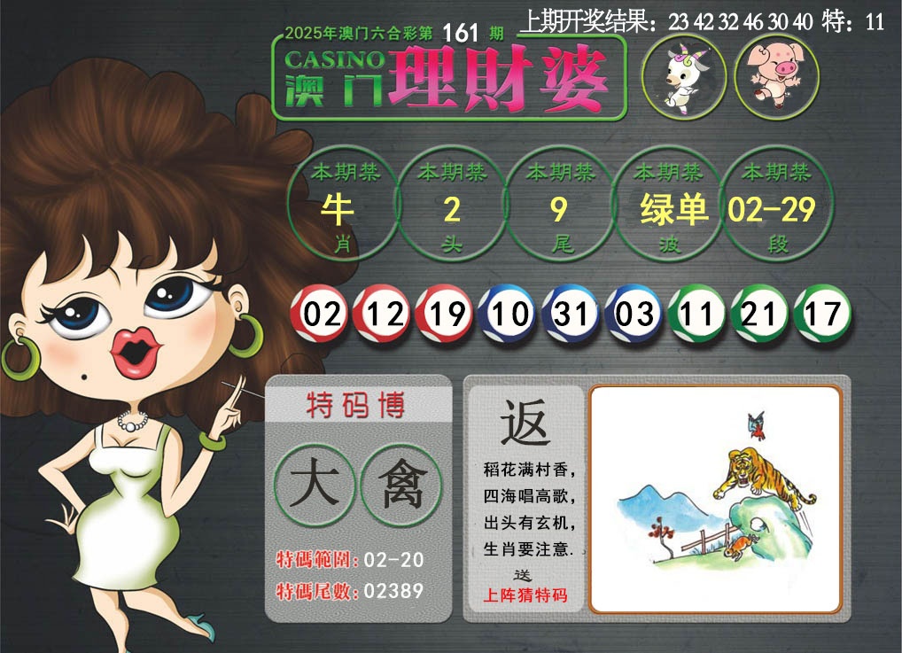 161期澳门理财婆[图]