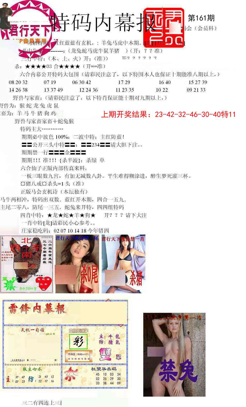 161期特码内幕报[图]