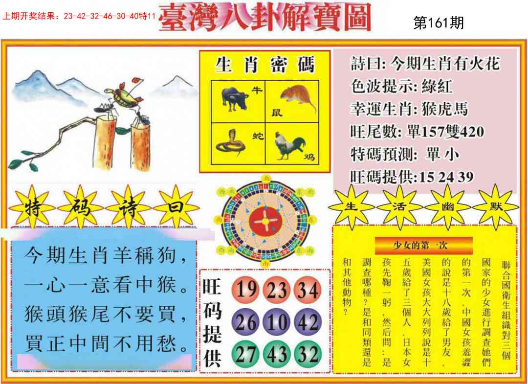 161期台湾八卦解宝图[图]