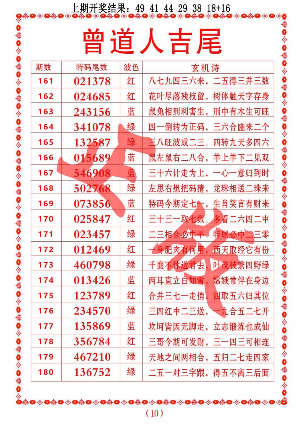 162期曾道人吉尾[图]