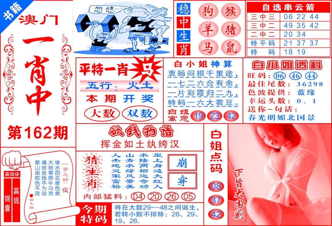 162期澳门锦囊宝典[图]