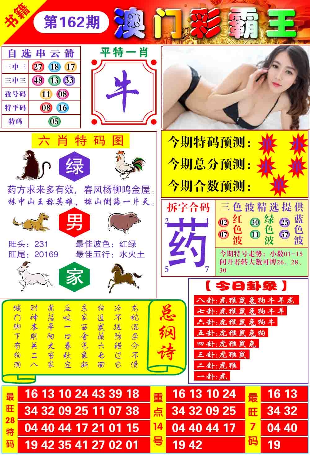 162期澳门彩霸王[图]