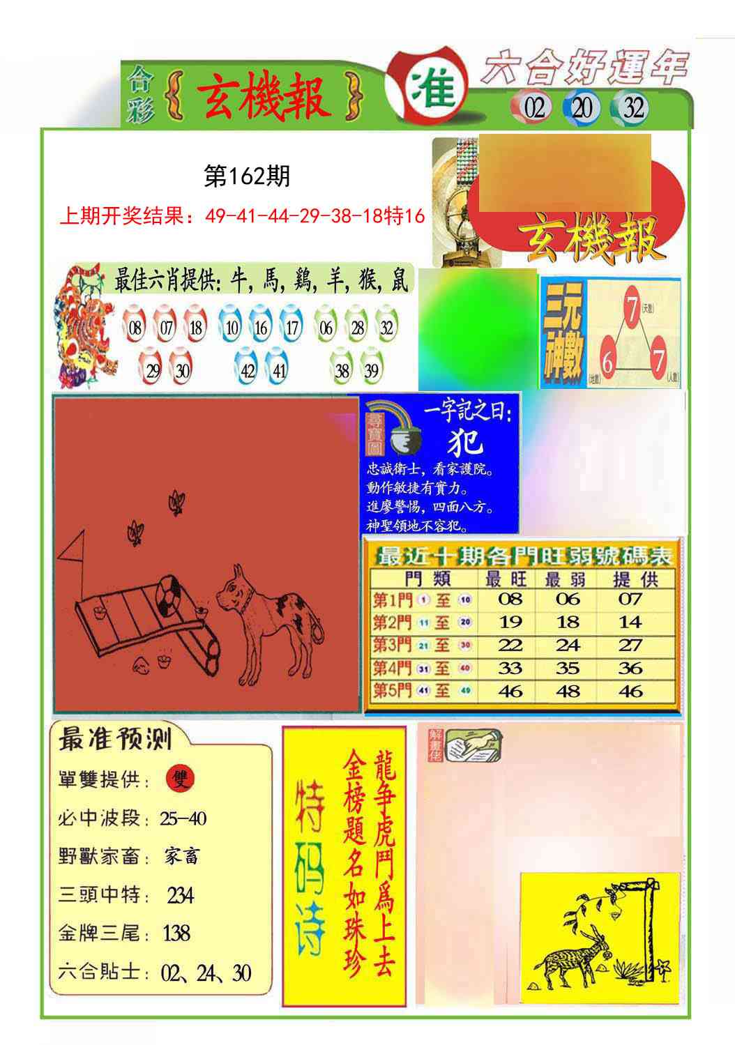162期九龍玄机报(推荐)[图]