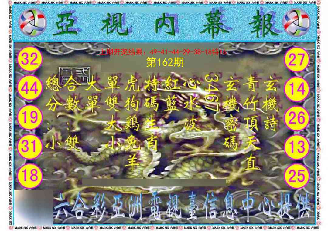 162期亚视内幕报[图]