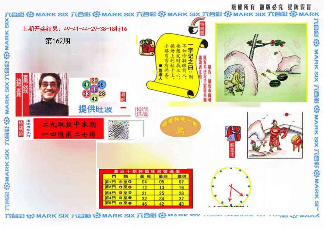 162期心水特码(信封)[图]