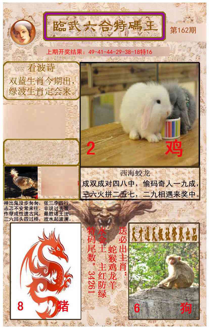162期临武六合特码王[图]