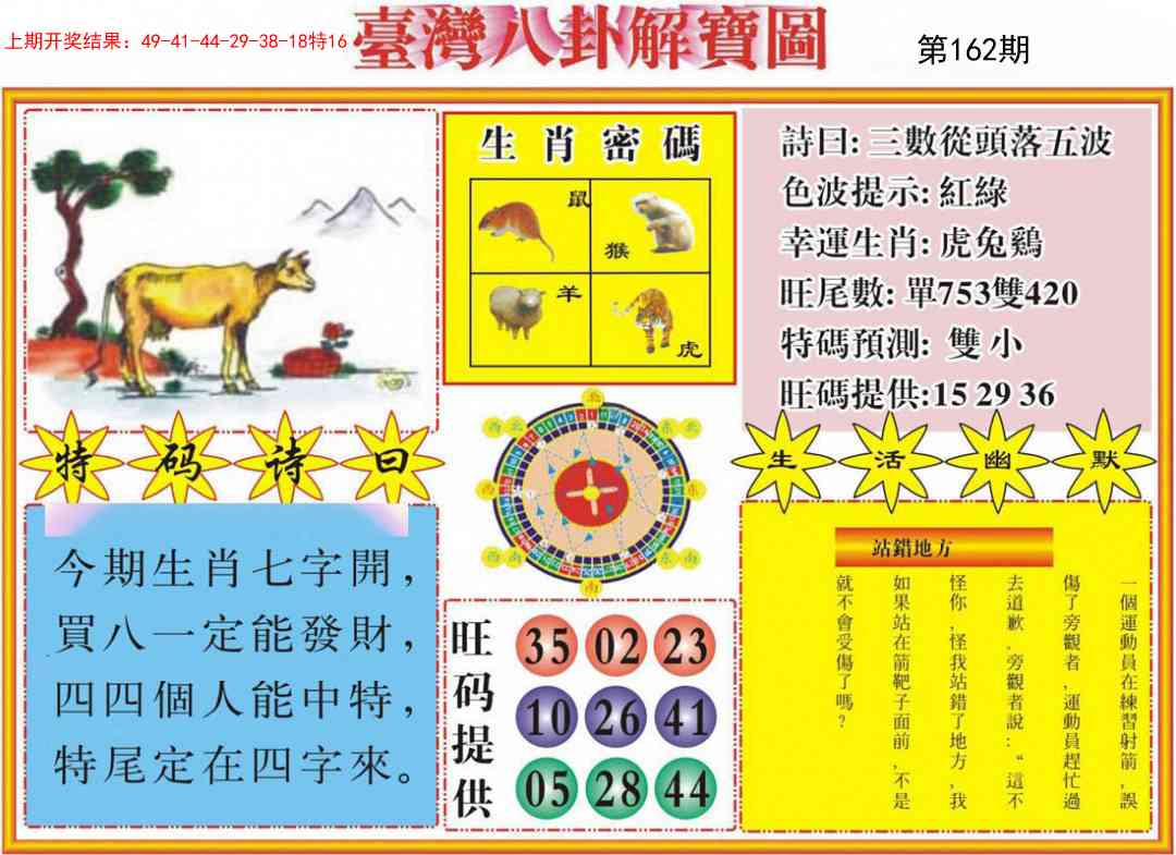 162期台湾八卦解宝图[图]