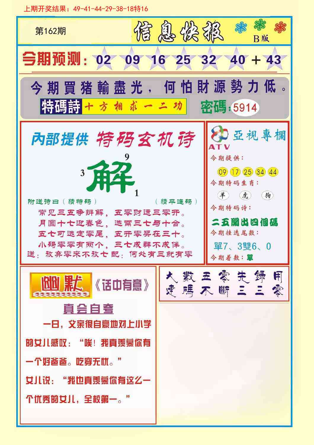 162期信息快报B[图]