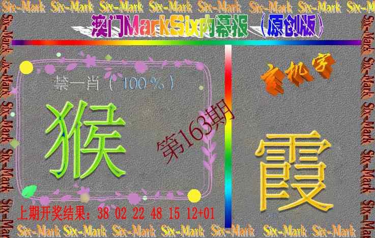 163期赛马会内幕报(原创版）[图]