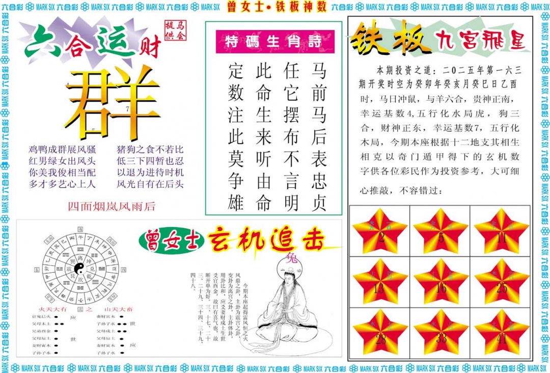 163期曾女士铁板神数B[图]