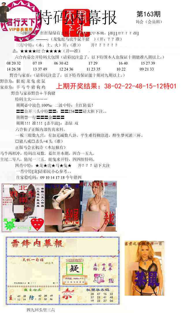 163期特码内幕报[图]