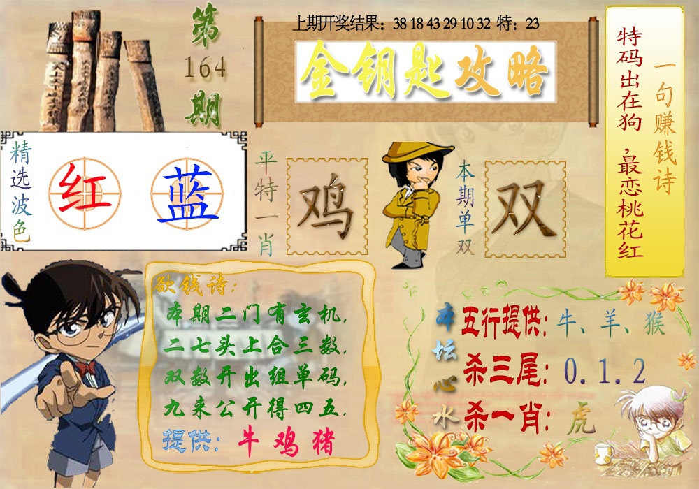 164期《金钥匙攻略》[图]