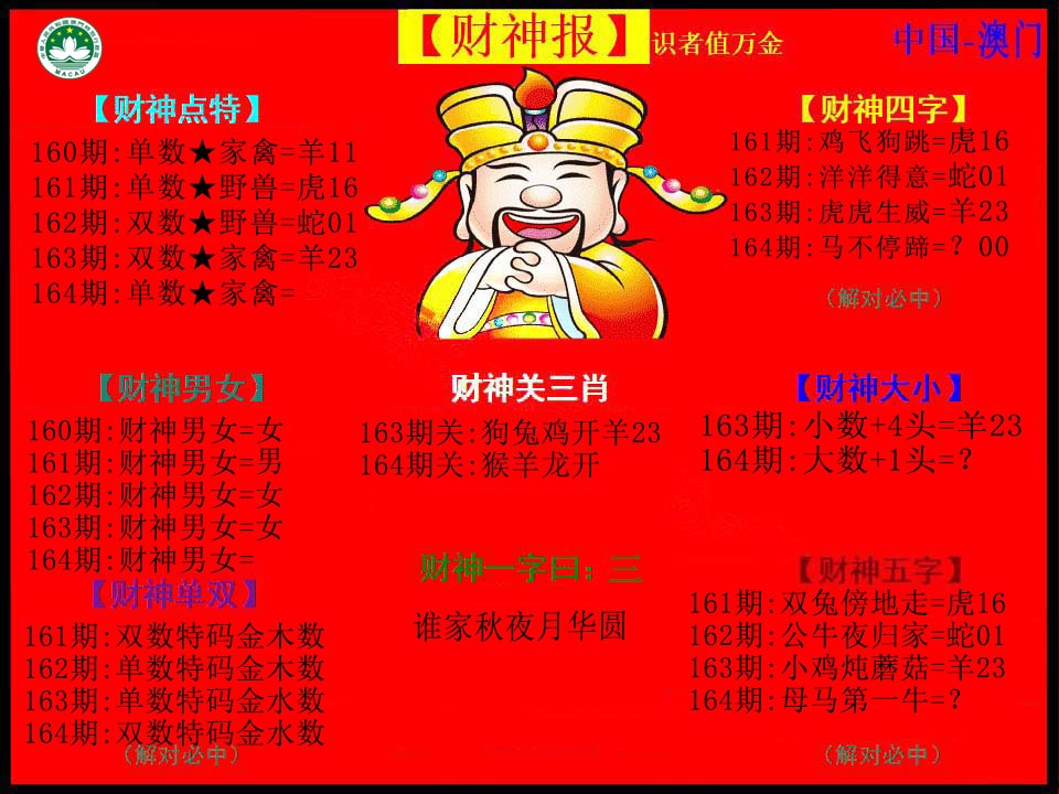 164期红财神[图]