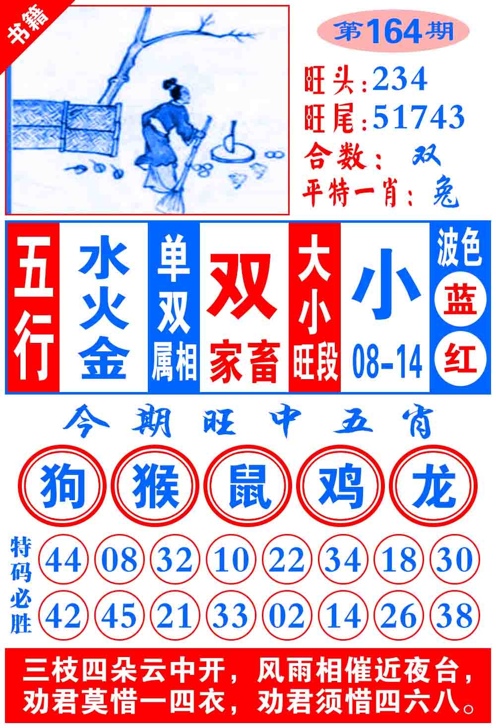 164期澳门全集心水[图]