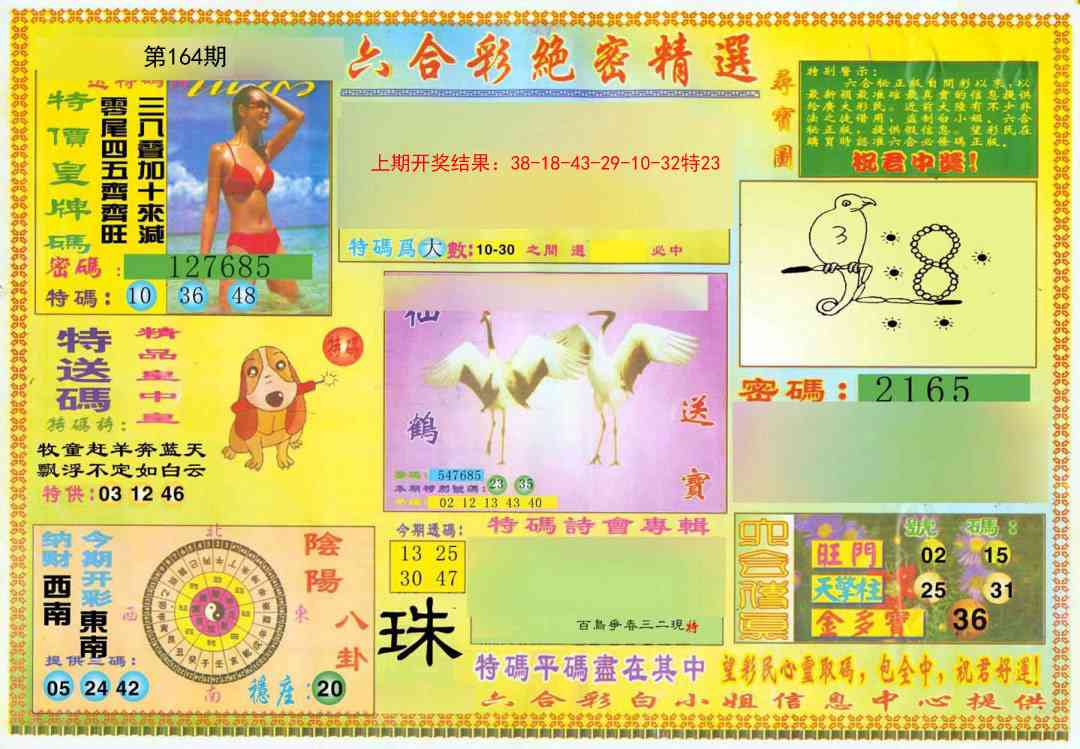 164期绝密精选A[图]