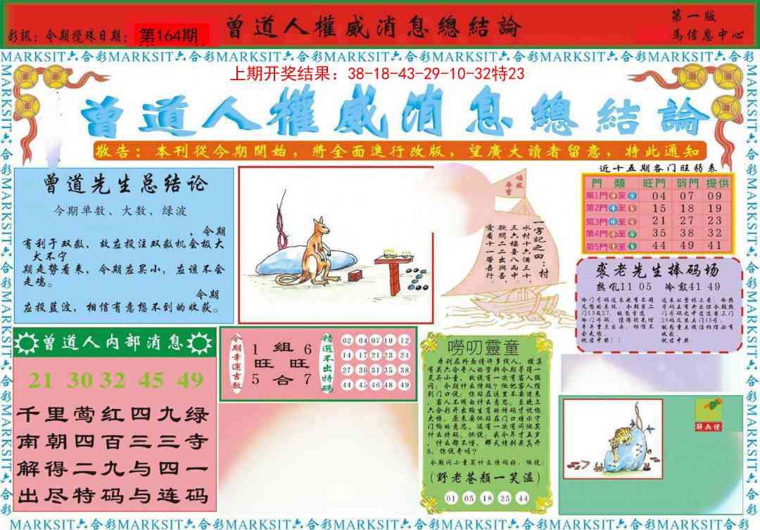 164期曾道人权威消息A[图]