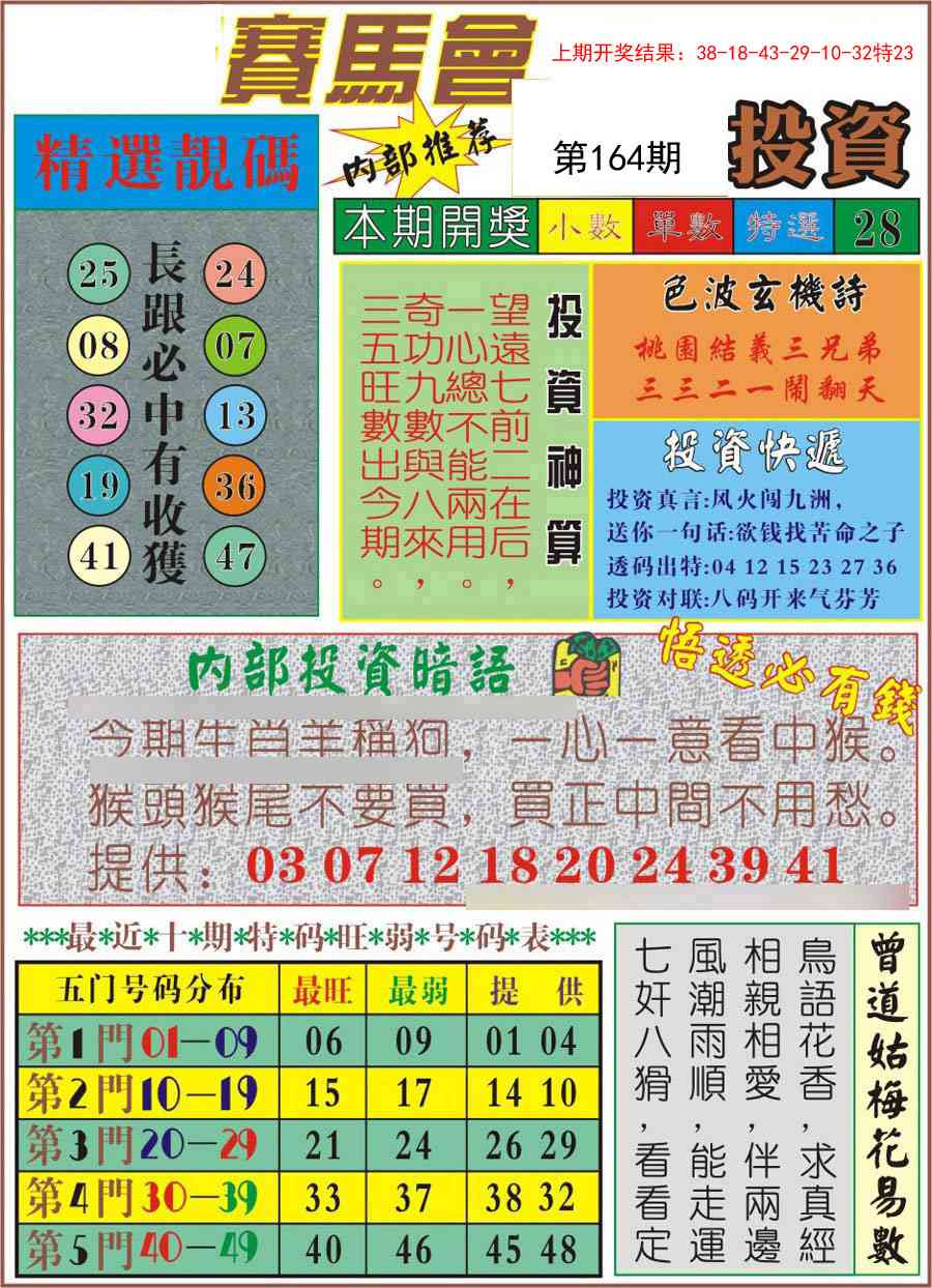 164期马会投资[图]