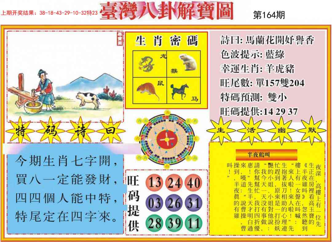 164期台湾八卦解宝图[图]