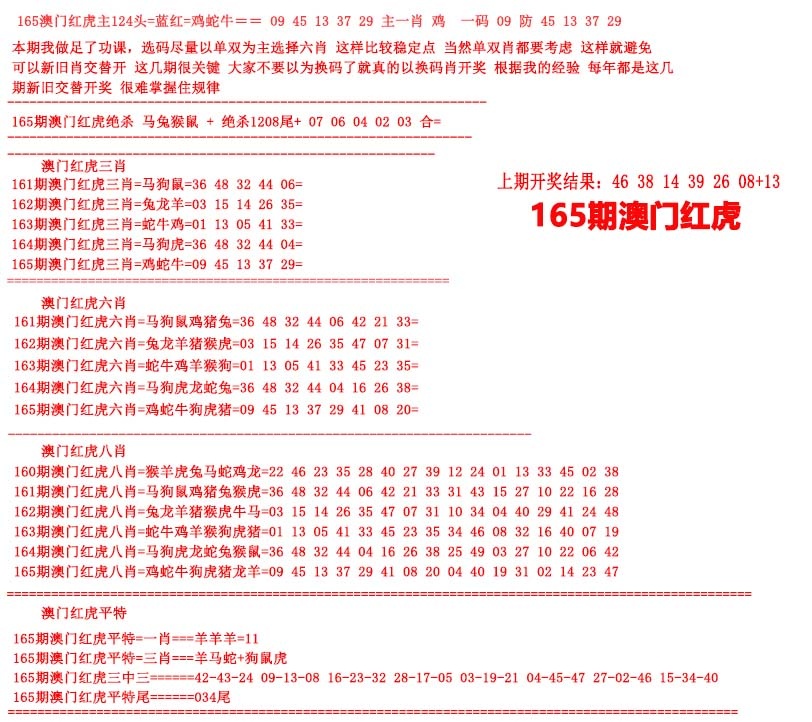 165期红虎图[图]