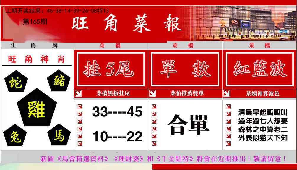 165期旺角菜报[图]