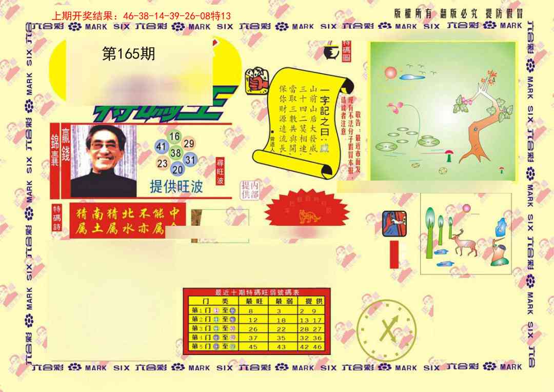 165期特码王[图]
