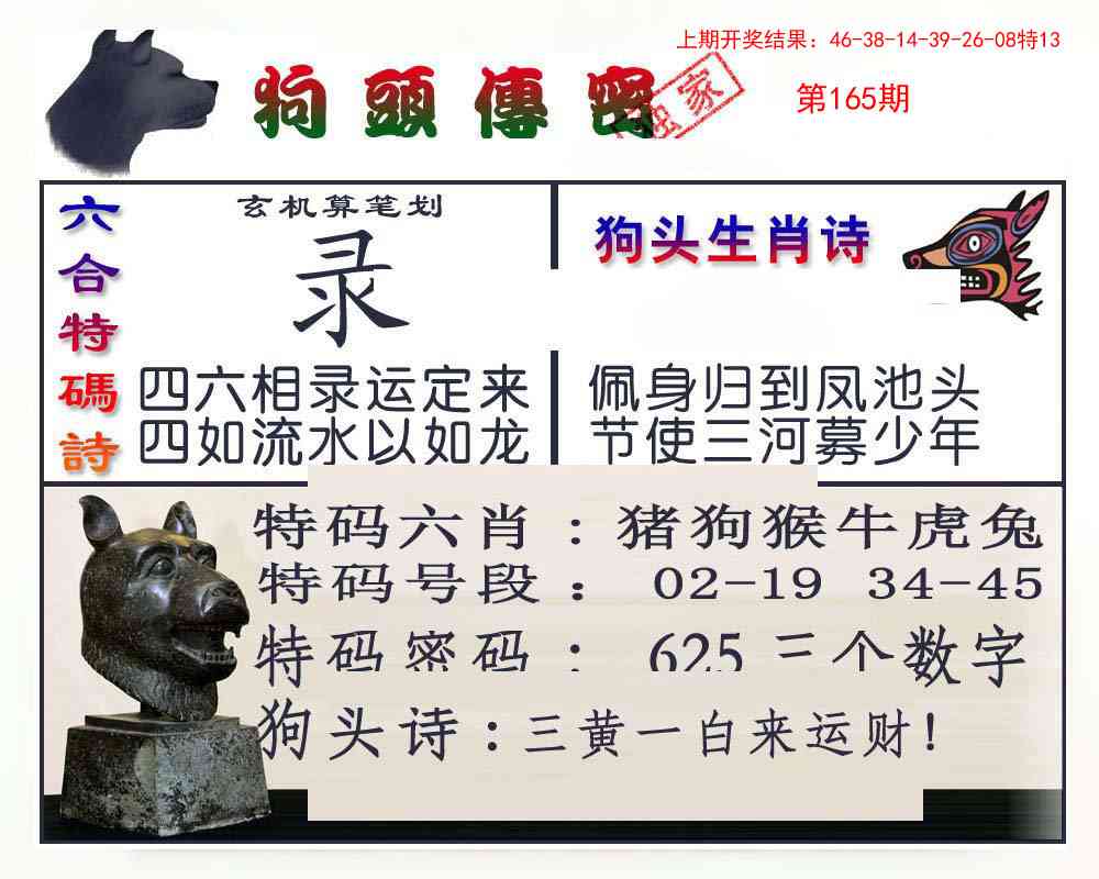 165期狗头传密[图]