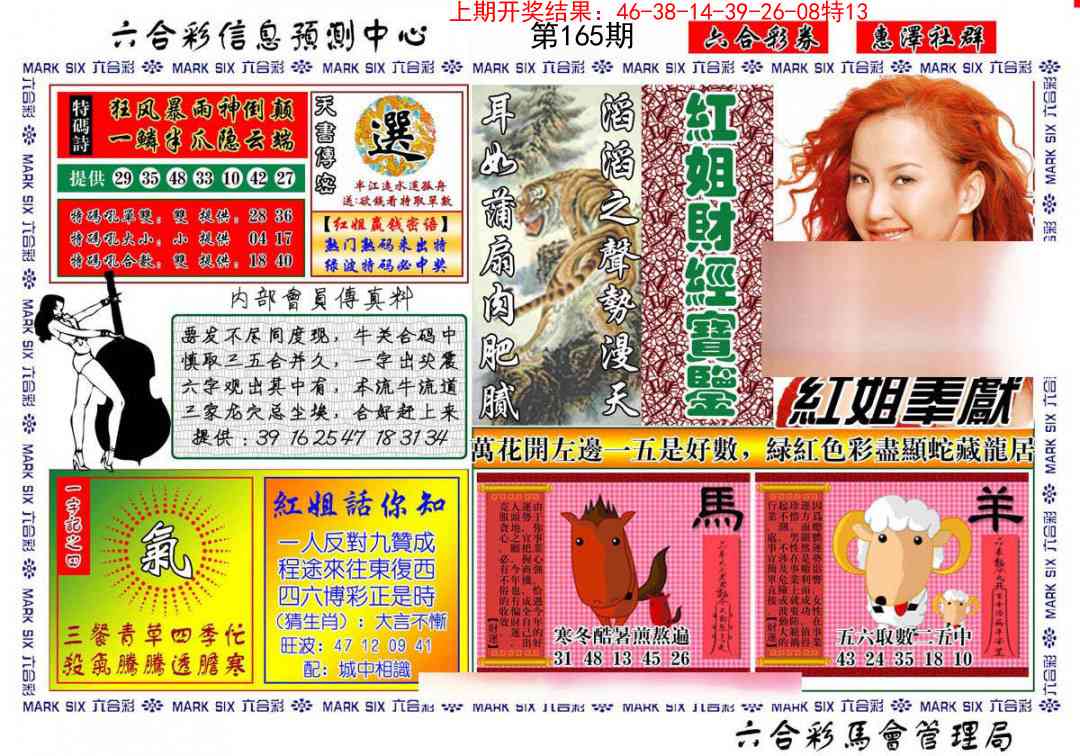 165期红姐财经宝鉴[图]