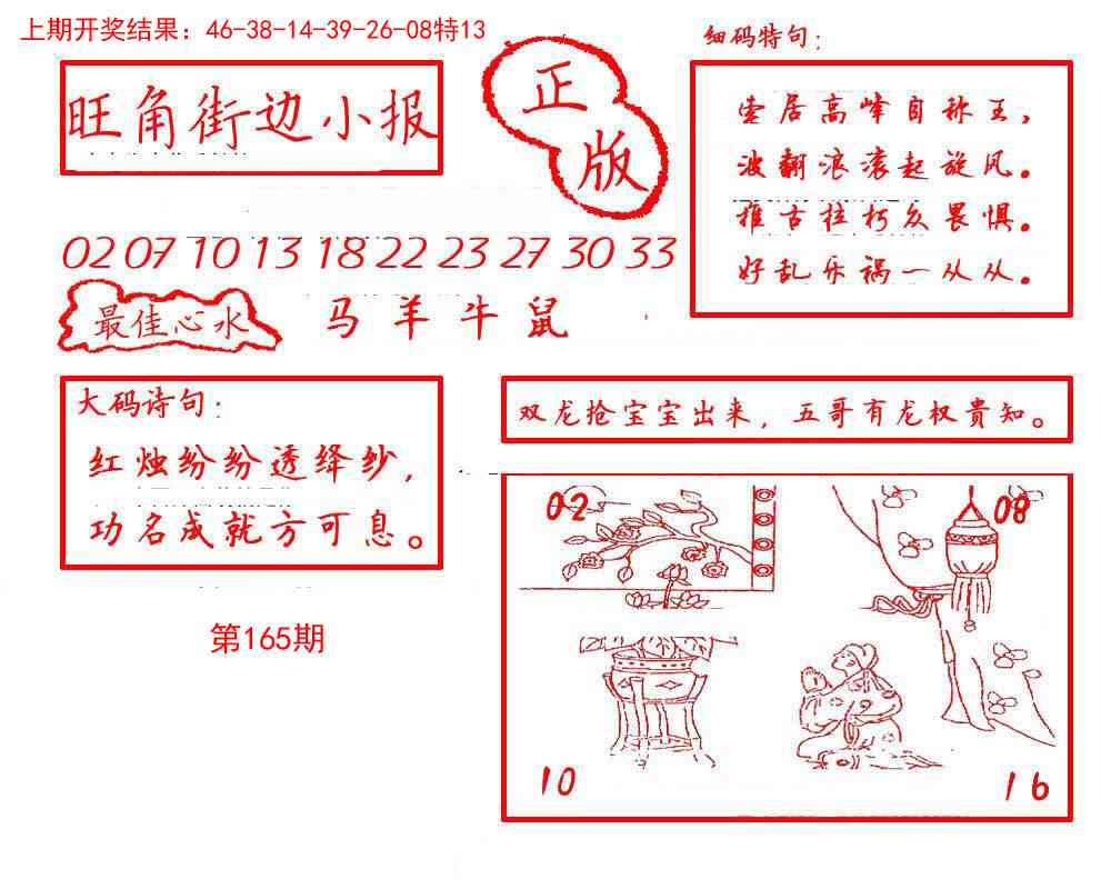 165期旺角街边小报[图]