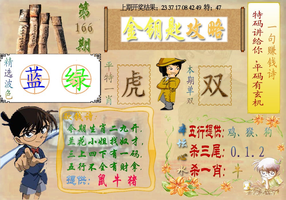 166期《金钥匙攻略》[图]