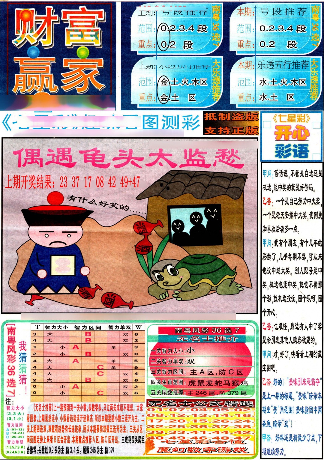 166期七星彩图(高清)[图]