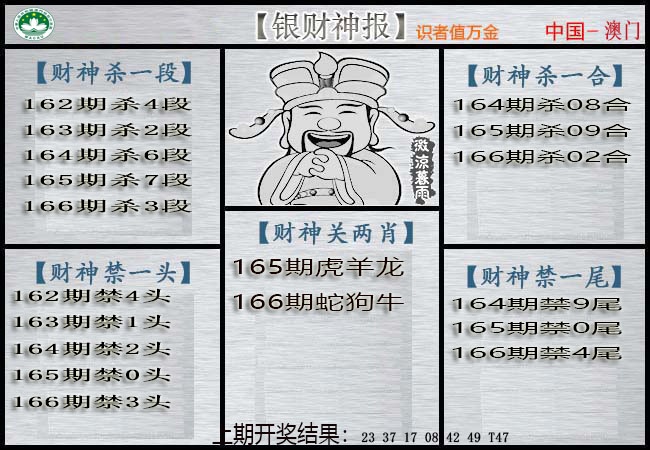 166期银财神[图]