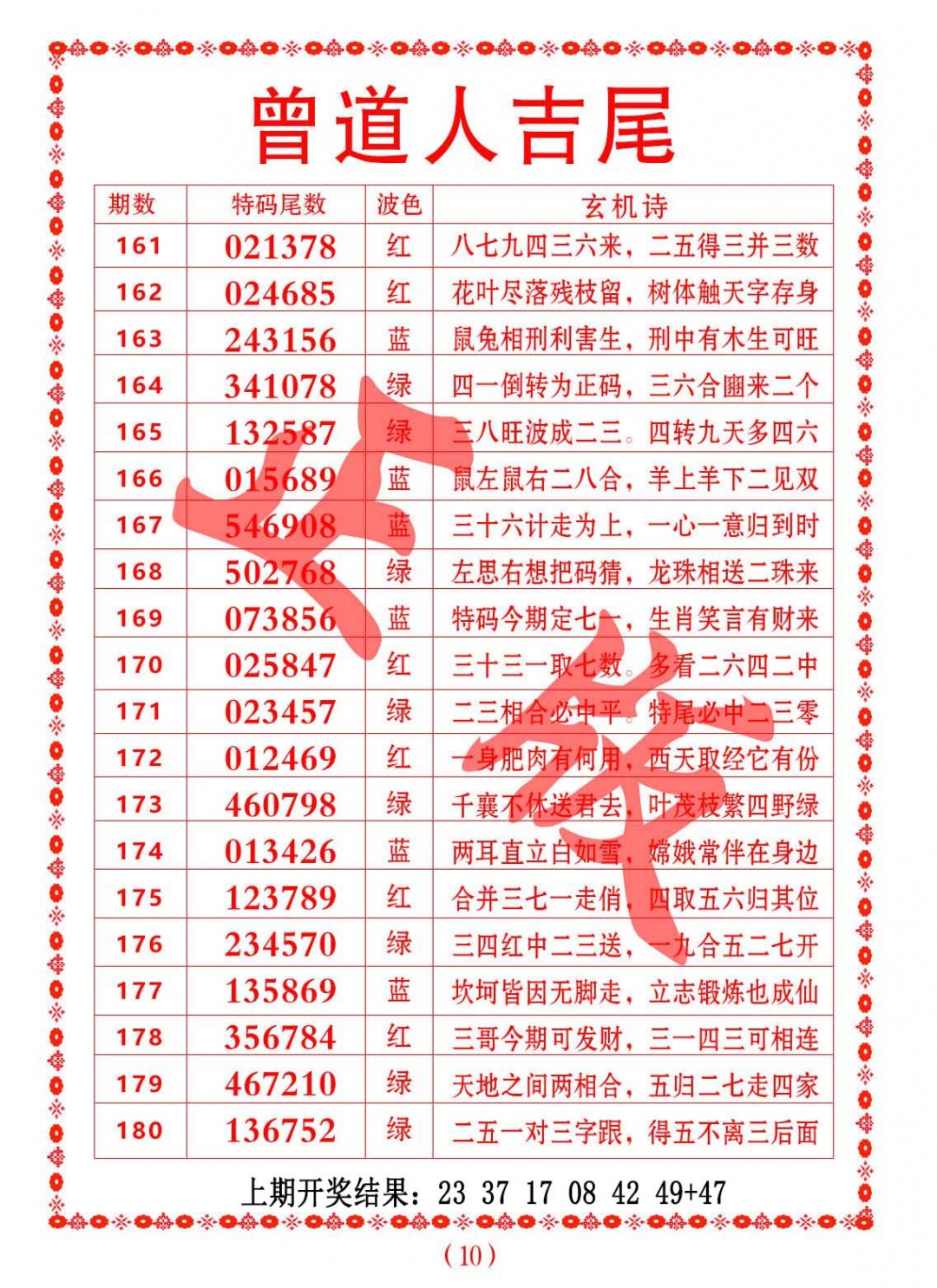 166期曾道人吉尾[图]