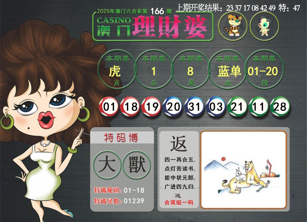 166期澳门理财婆[图]