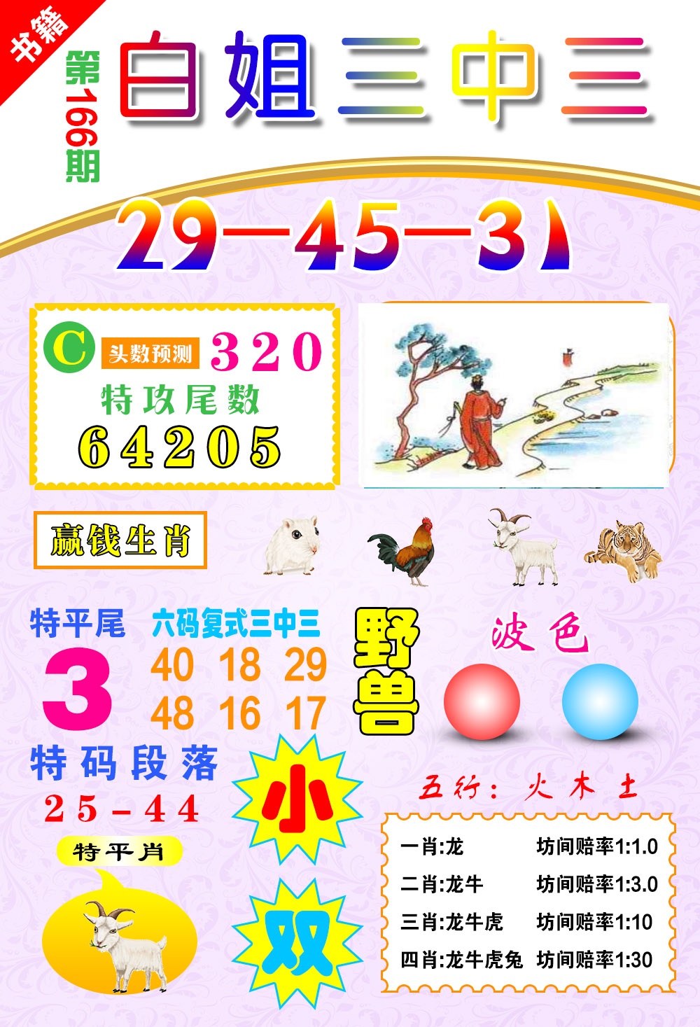 166期澳门白姐锦囊[图]