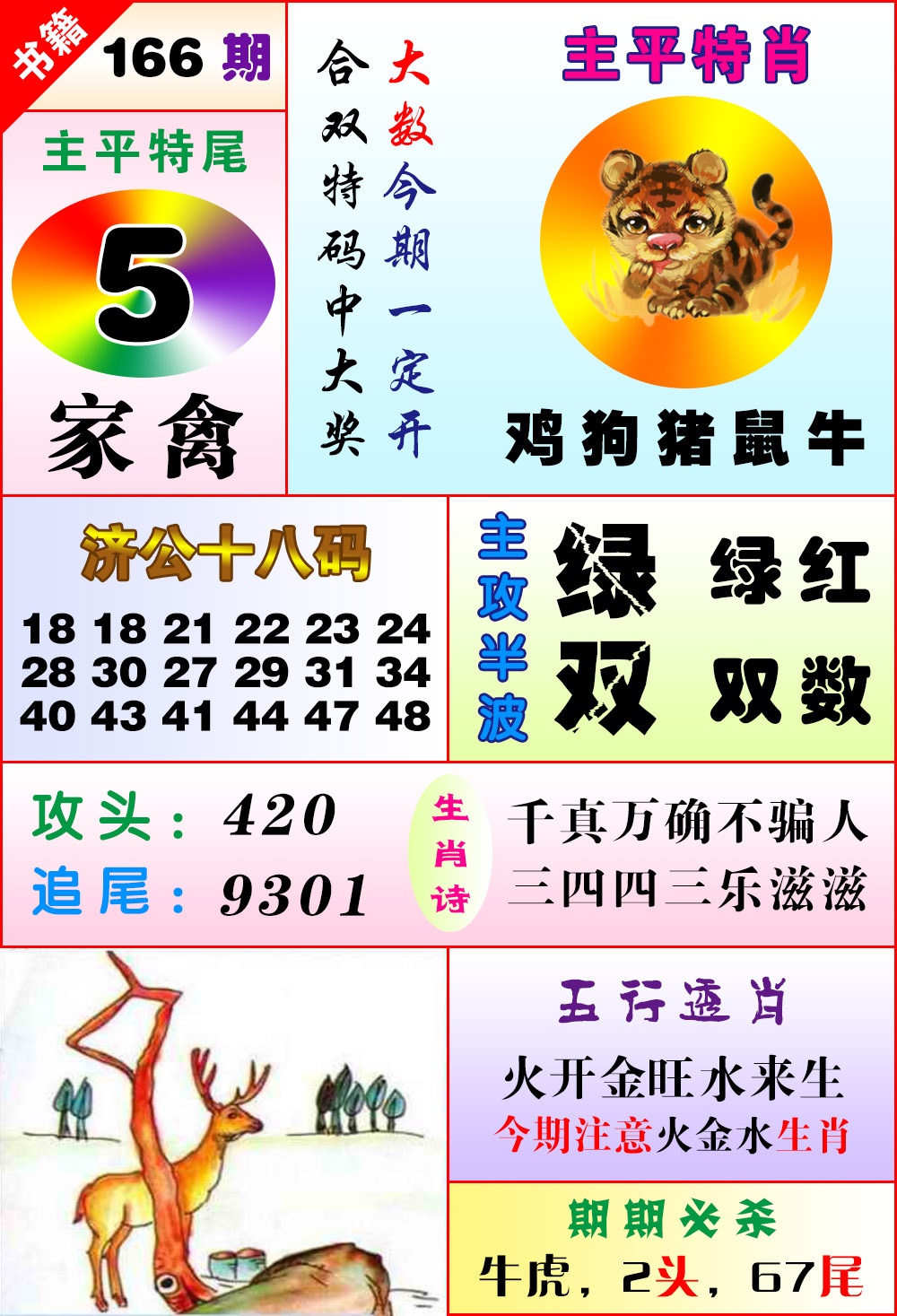 166期澳门狗头铡[图]