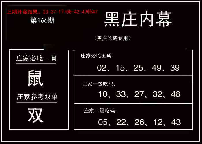 166期黑庄内幕[图]