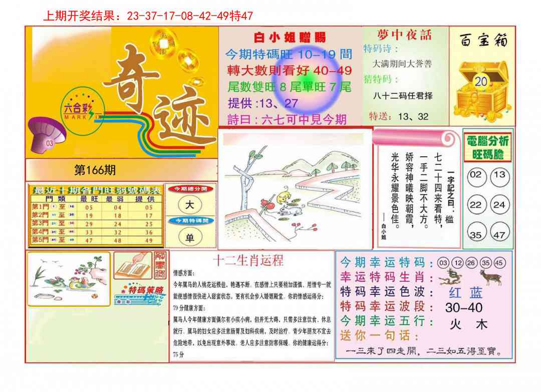 166期九龍奇迹A(推荐)[图]