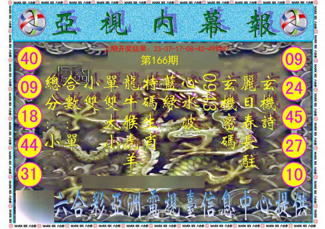 166期亚视内幕报[图]